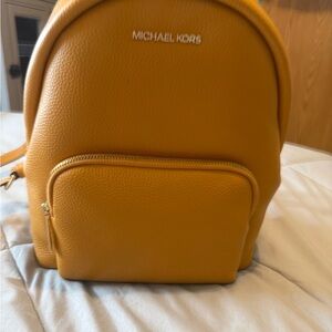 Michael Kors Mustard Yellow Interior Bag